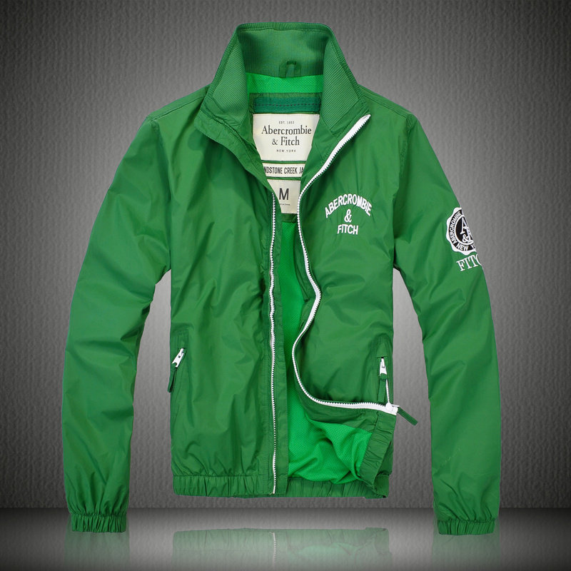 Veste Abercrombie & Fitch Homme Pas Cher en Vert